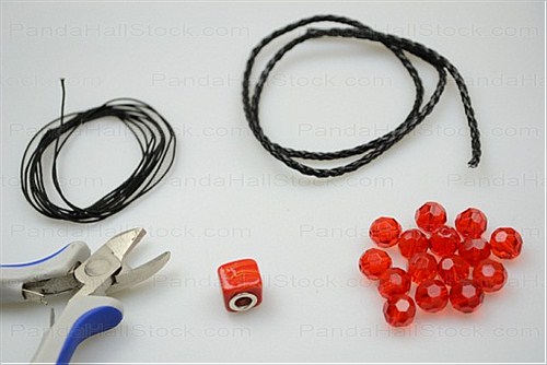 Materials needs for how to make a leather bracelet
